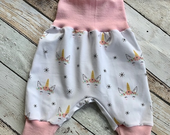 Bloomers baby unicorn jersey