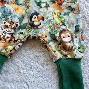 Pump pants baby jungle animals image 3