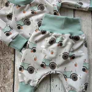 Tractor bloomers set in size 62/68