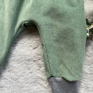 Pantalon de pompage cordon vieux vert image 2