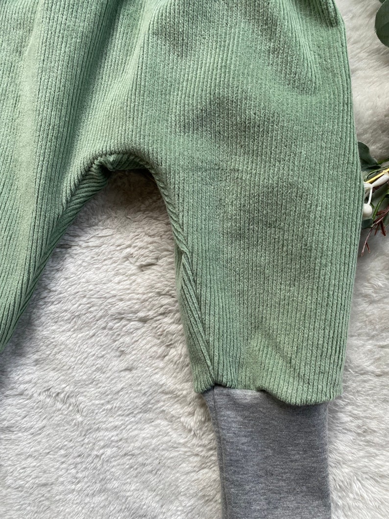 Pantalon de pompage cordon vieux vert image 2