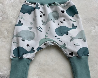 Pantalon de pompage bébé baleine