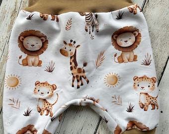 Pantalones tipo harén safari