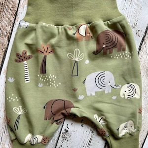 Elephant bloomers olive green