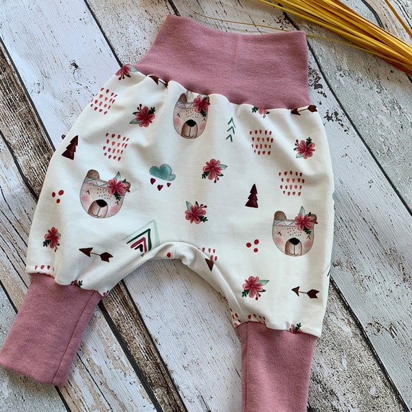 Pantalon de pompage bébé ours