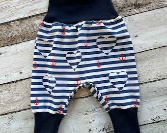 Pump pants baby stripes