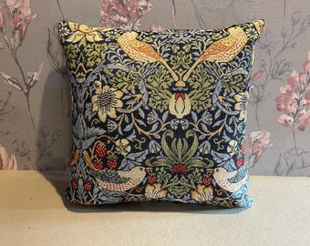 William morris strawberry thief scatter cushion