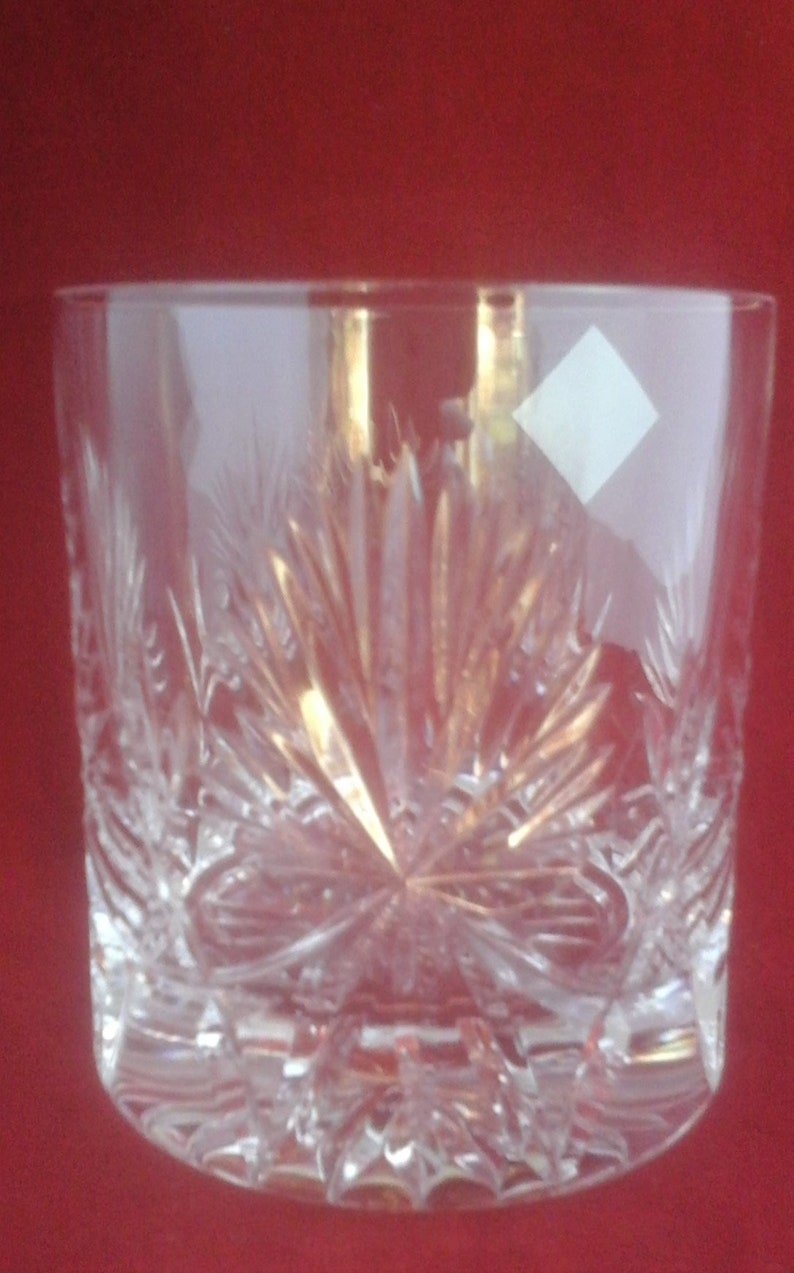 Edinburgh Crystal Star of Edinburgh Whisky X 2 pair Etsy