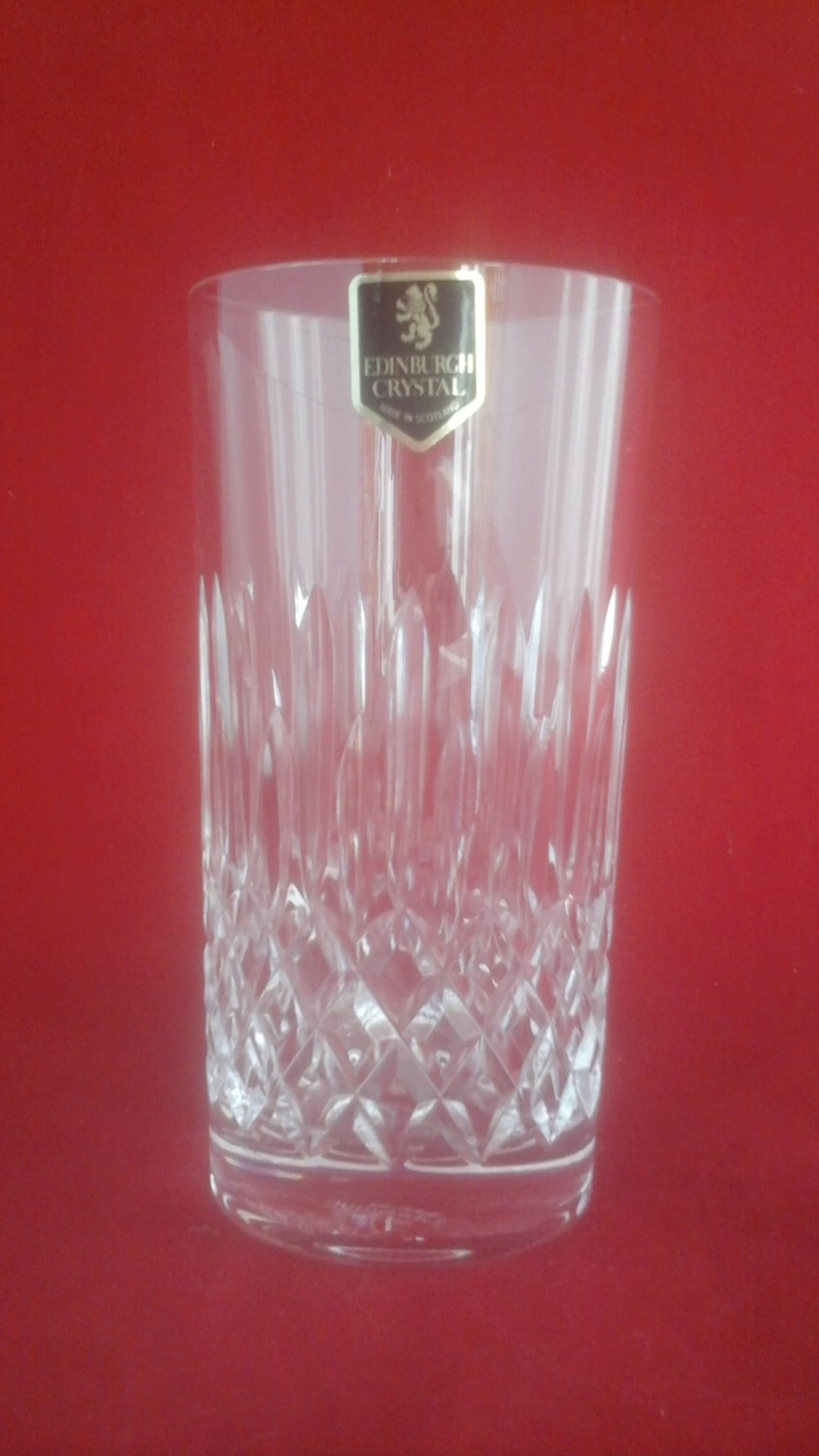 Edinburgh Crystal Appin Highball Etsy UK