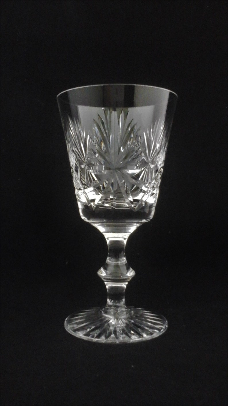 Edinburgh crystal Star of Edinburgh large wine Etsy