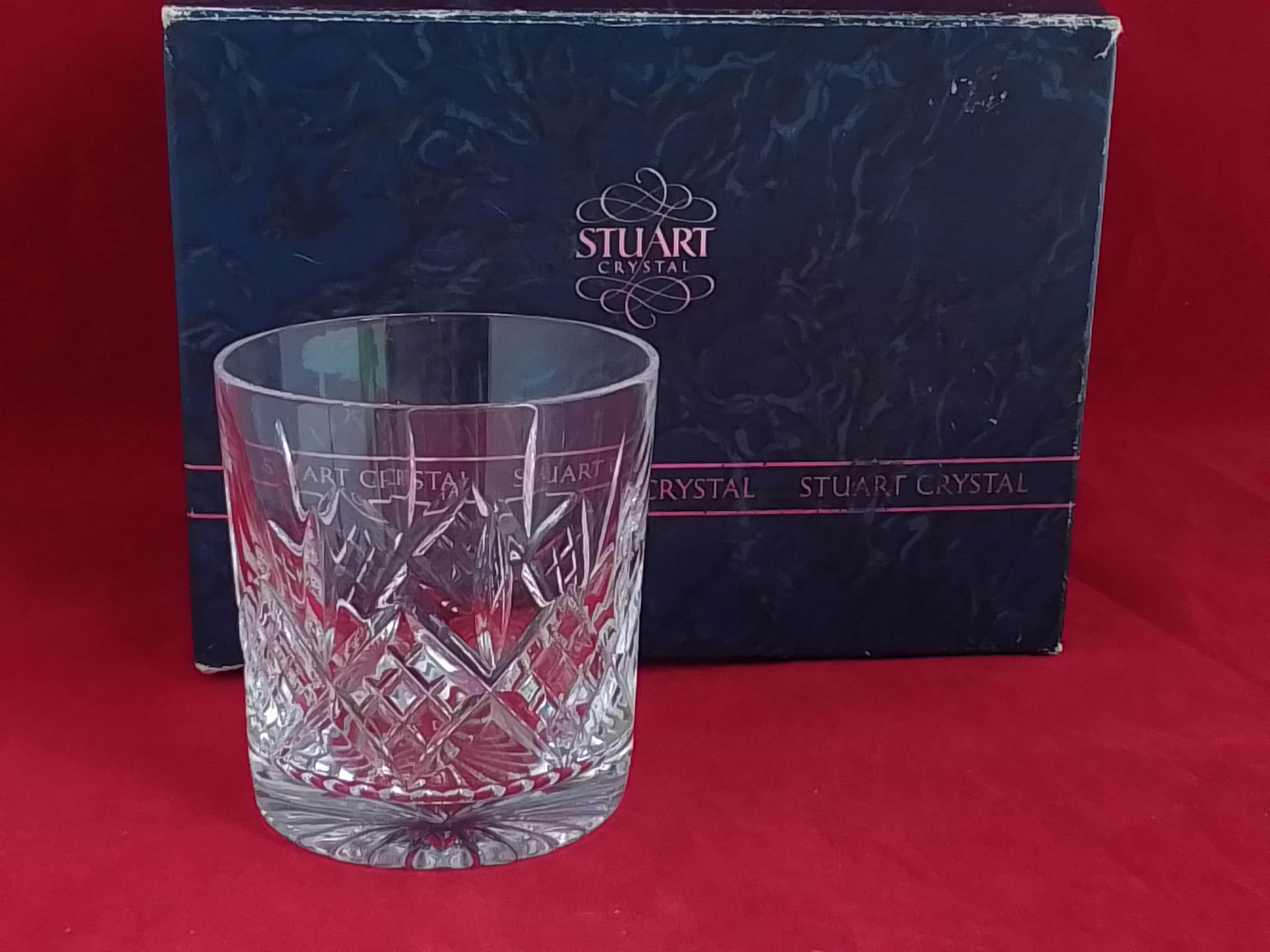 【未使用】イギリスで購入　STUART CRYSTAL クリスタルグラス 未使用】イギリスで購入 STUART CRYSTAL クリスタルグラス 未使用