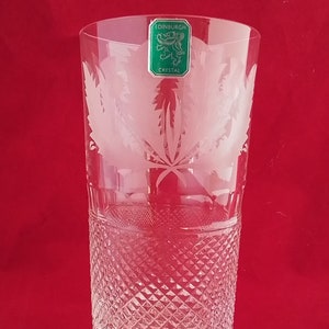 Edinburgh crystal Thistle highball - unused