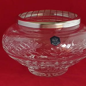 Stuart Crystal Rose Bowl - Etsy