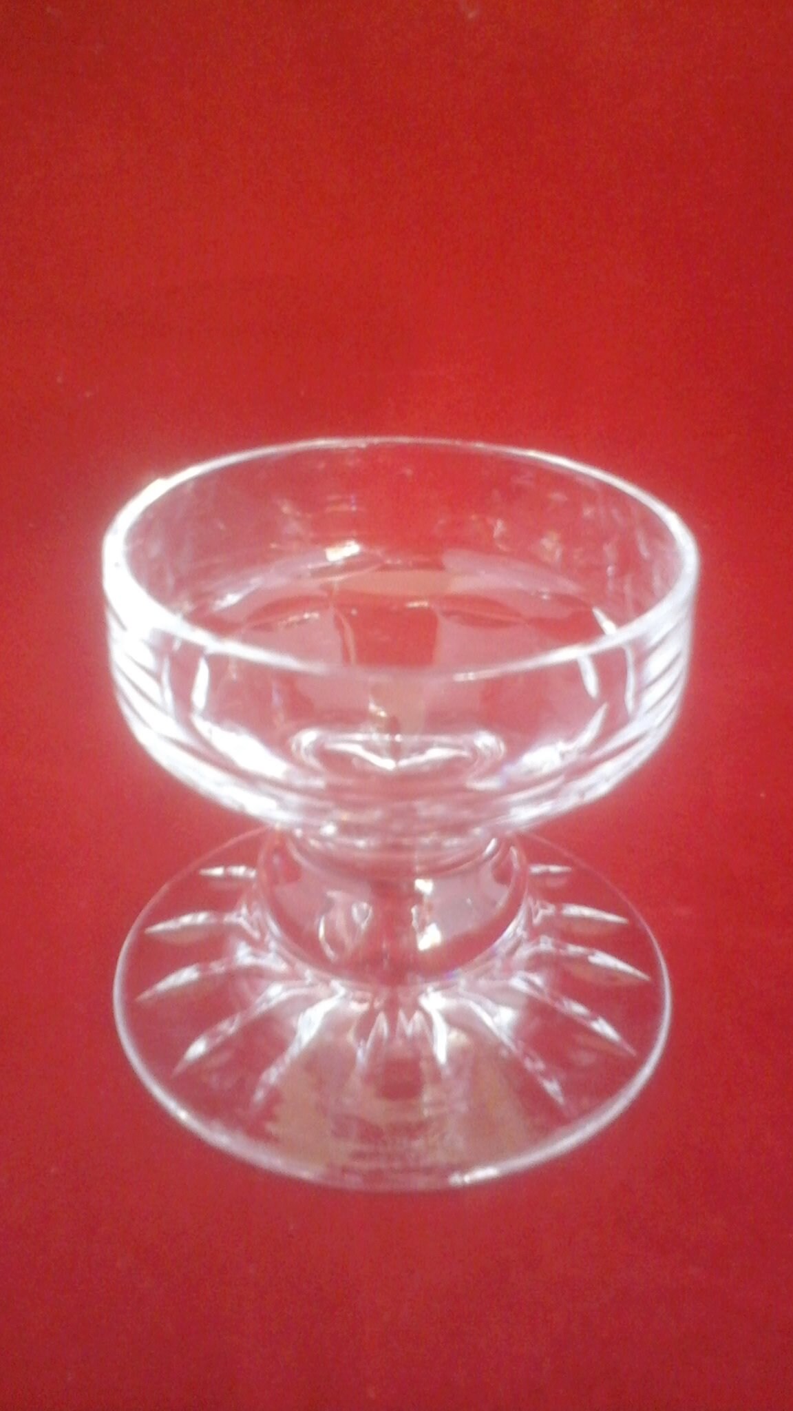 Edinburgh Crystal Thistle Candlelamp Etsy