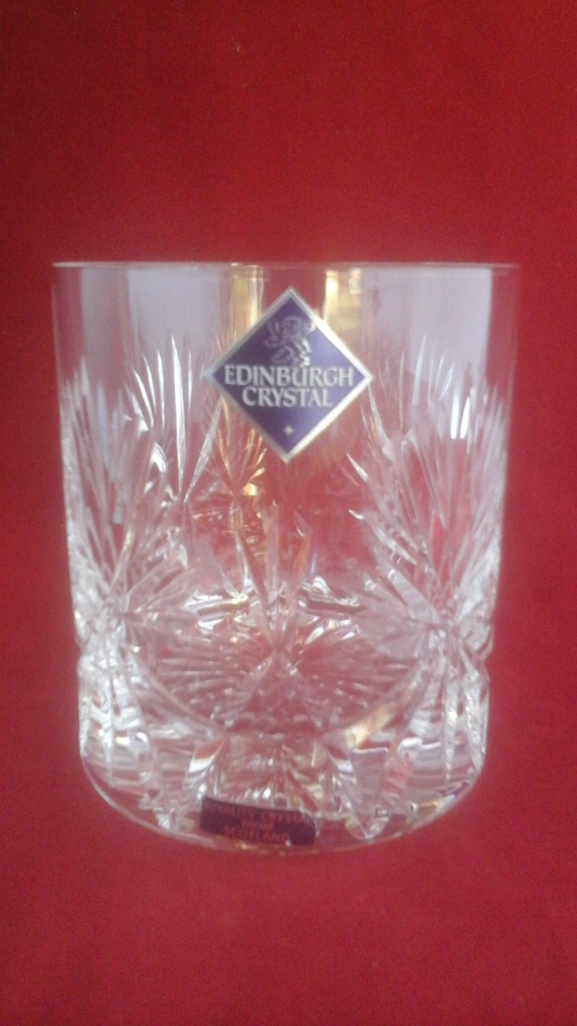 Edinburgh Crystal Star of Edinburgh Whisky X 2 pair Etsy