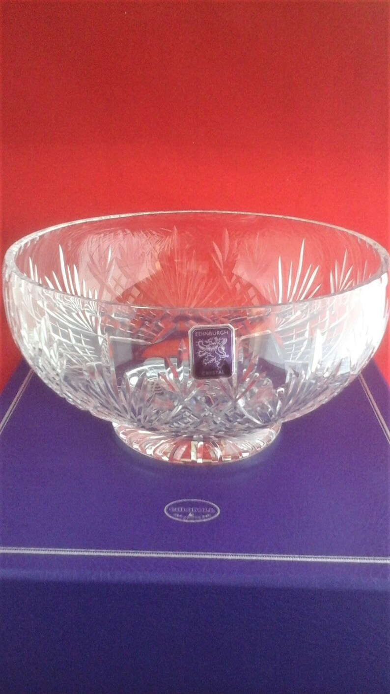 Edinburgh Crystal Fruit Bowl Etsy