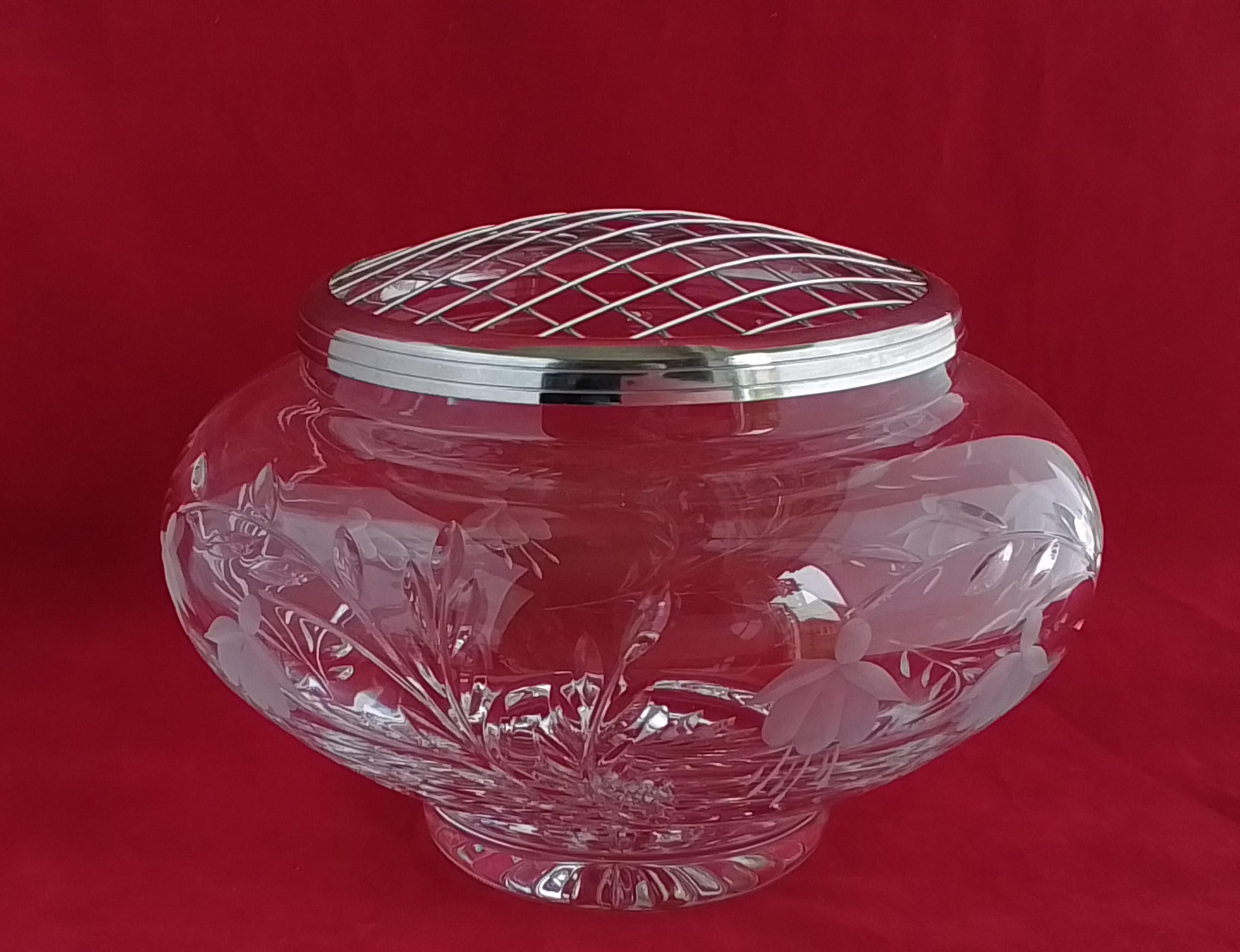 Stuart Crystal Rose Bowl - Etsy Hong Kong