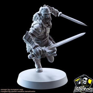 Hobgoblin Rogue Male 32mm unpainted miniatures Tabletop Miniatures Hobgoblin miniature dnd figures 3d printed