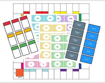 Monopoly Card Etsy Monopoly Card Etsy