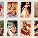 Erotic playing cards. Poker cards. Bridge cards. Pin Up girls art 