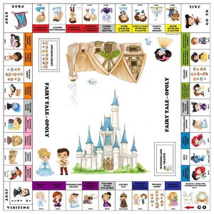 monopoly board template fillable digial image monopoly board template fillable digial image