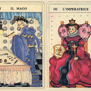 The Spiritual Tarot Major Arcana. Vintage tarot