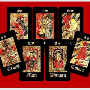 Baralho do oráculo Dark Lenormand