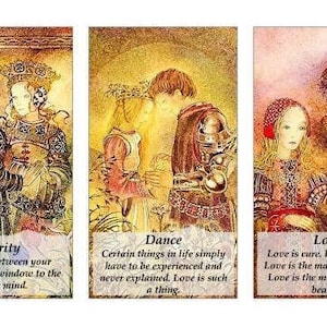 Jeu de cartes oracle Love Angel. Art du wulfing de Sulimania