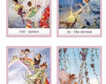 Fairy Land Tarot Deck. Rene Cloke Art - Etsy
