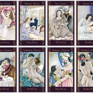 Jeu de tarot Magie sexuelle. Tarot de l'amour, du désir et de la passion