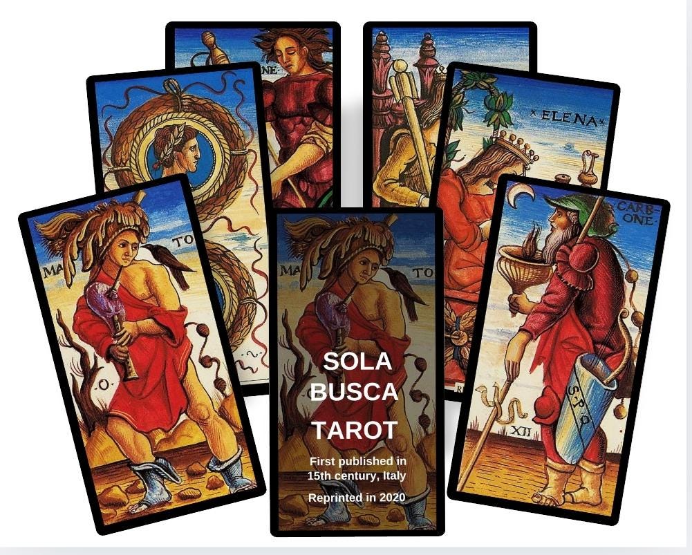 Sola Busca Tarot – 15th Century Italian Tarot Reprint | Historic