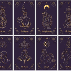 Fertility and Pregancy tarot deck. Motherhood tarot