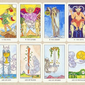Rider Waite tarot deck. Classic tarot
