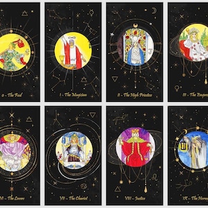 Cosmic Rider Waite tarot deck. Fortune telling
