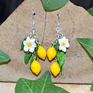 Lemon cake store jewelry etsy