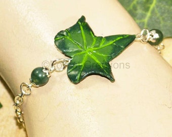 Ivy Bracelet - Hand Sculpted - Botanical Jewellery Poison Ivy