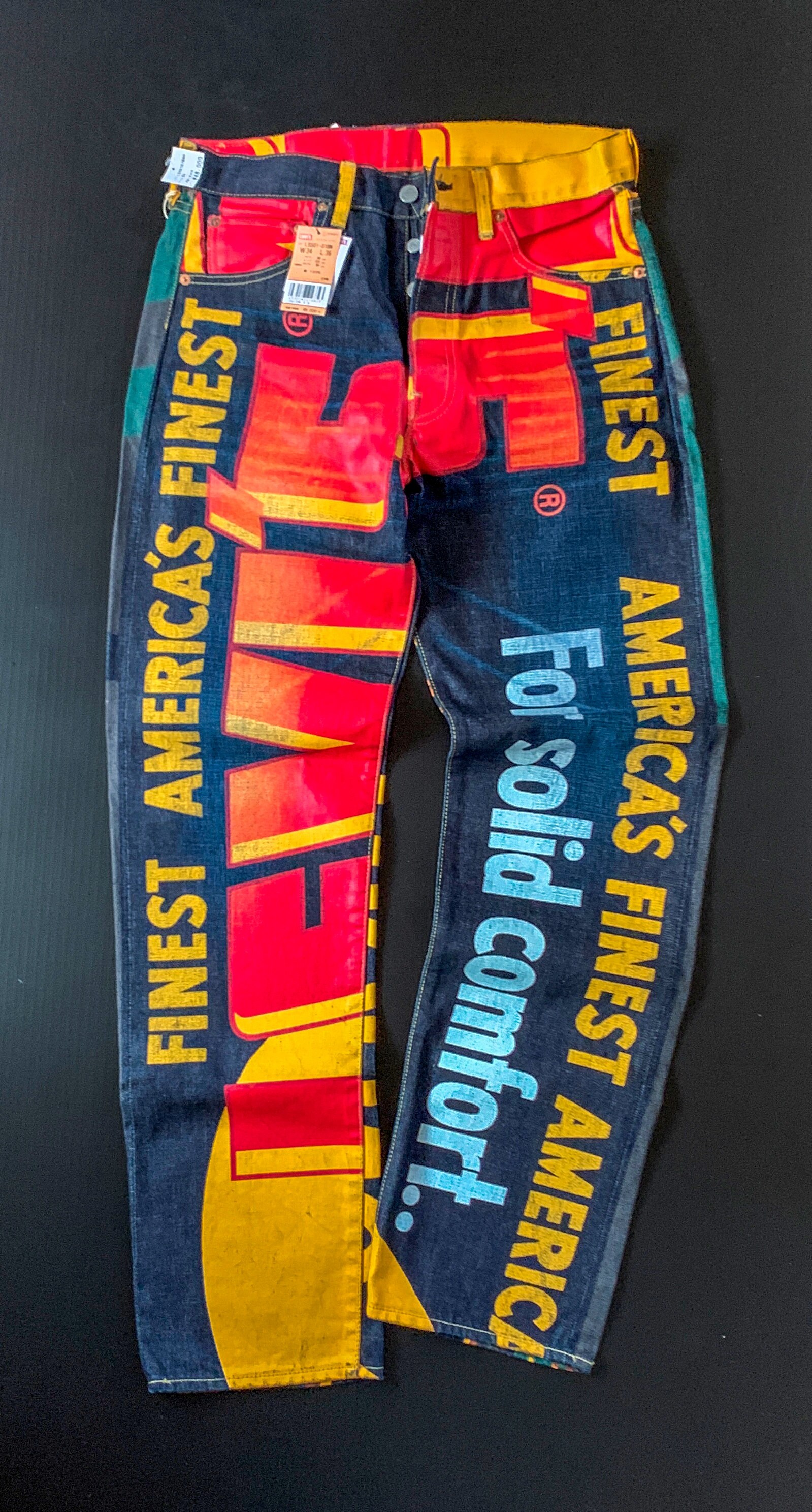 リーバイス　ビンテージ　バナー　販促　周年　インテリア LVC 501 楽天市場】リーバイス ビンテージ クロージング LEVI'S VINTAGE