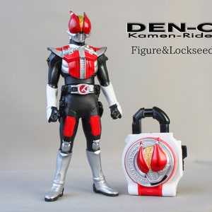 Kamen-Rider Gaim [Sound Lockseed Series Den-O Gacha Type & Den-O figure Set] USED