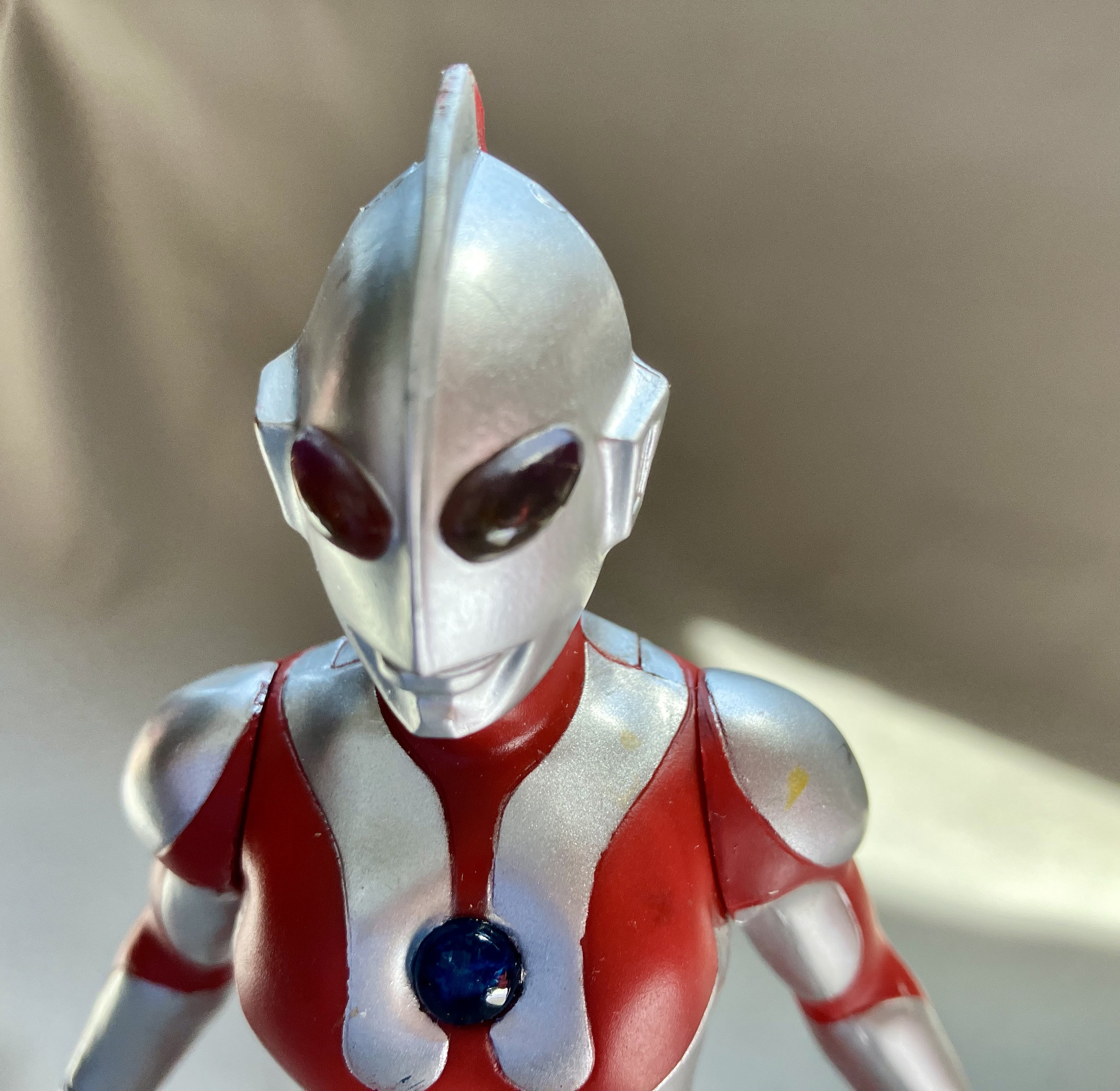6.9inch Glowing Ultraman [Ultraman figure w/Live Sign:Used] Glowing Ultraman figure