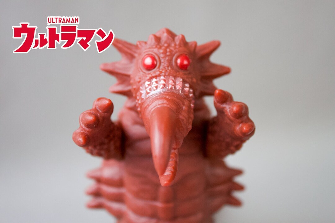 King Crab With Live Sign ultraman Soft Vinyl Figure Used Etsy