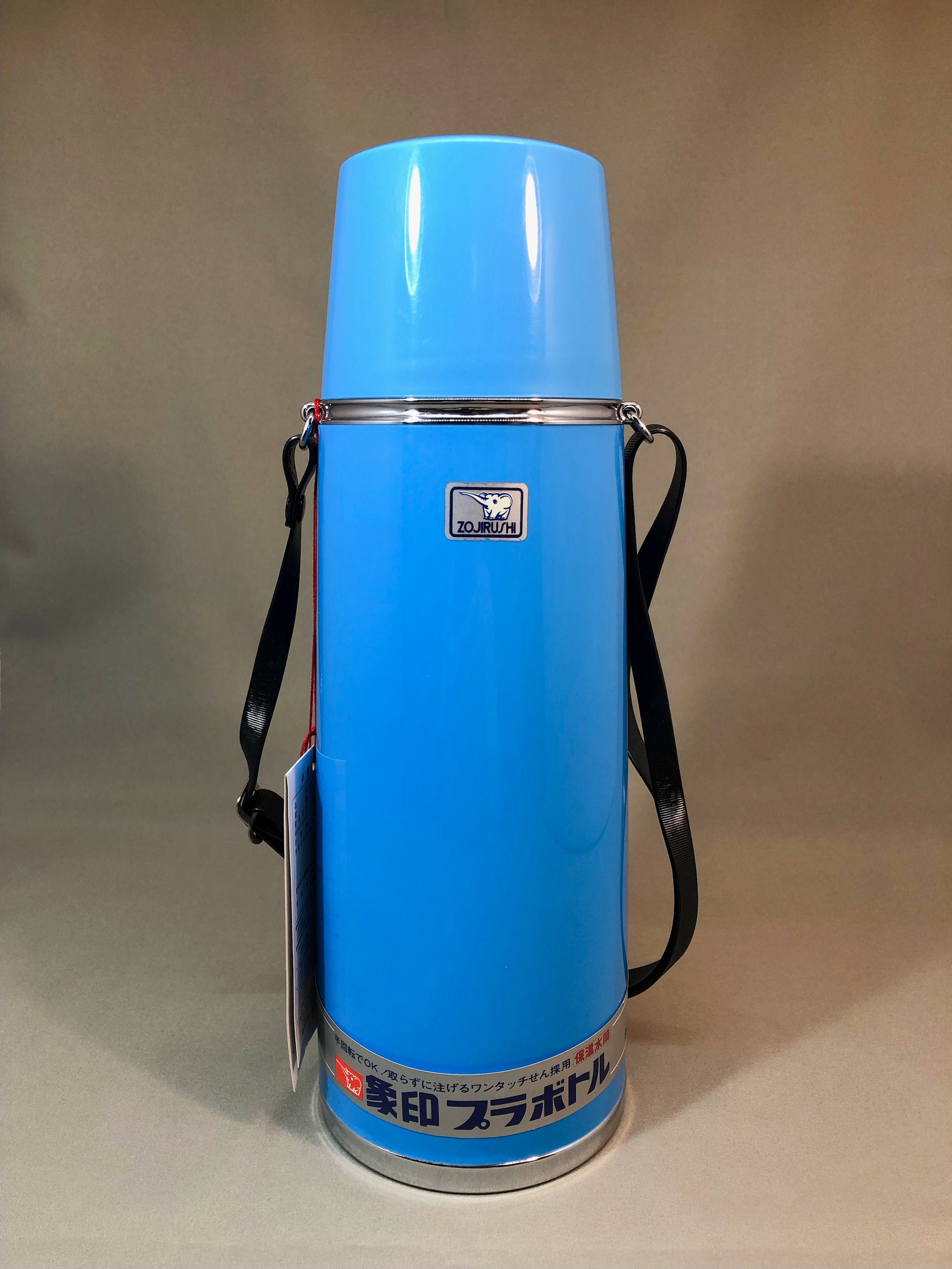 Zojirushi Kids Thermos Stainless Water Bottle with Cup in Blue