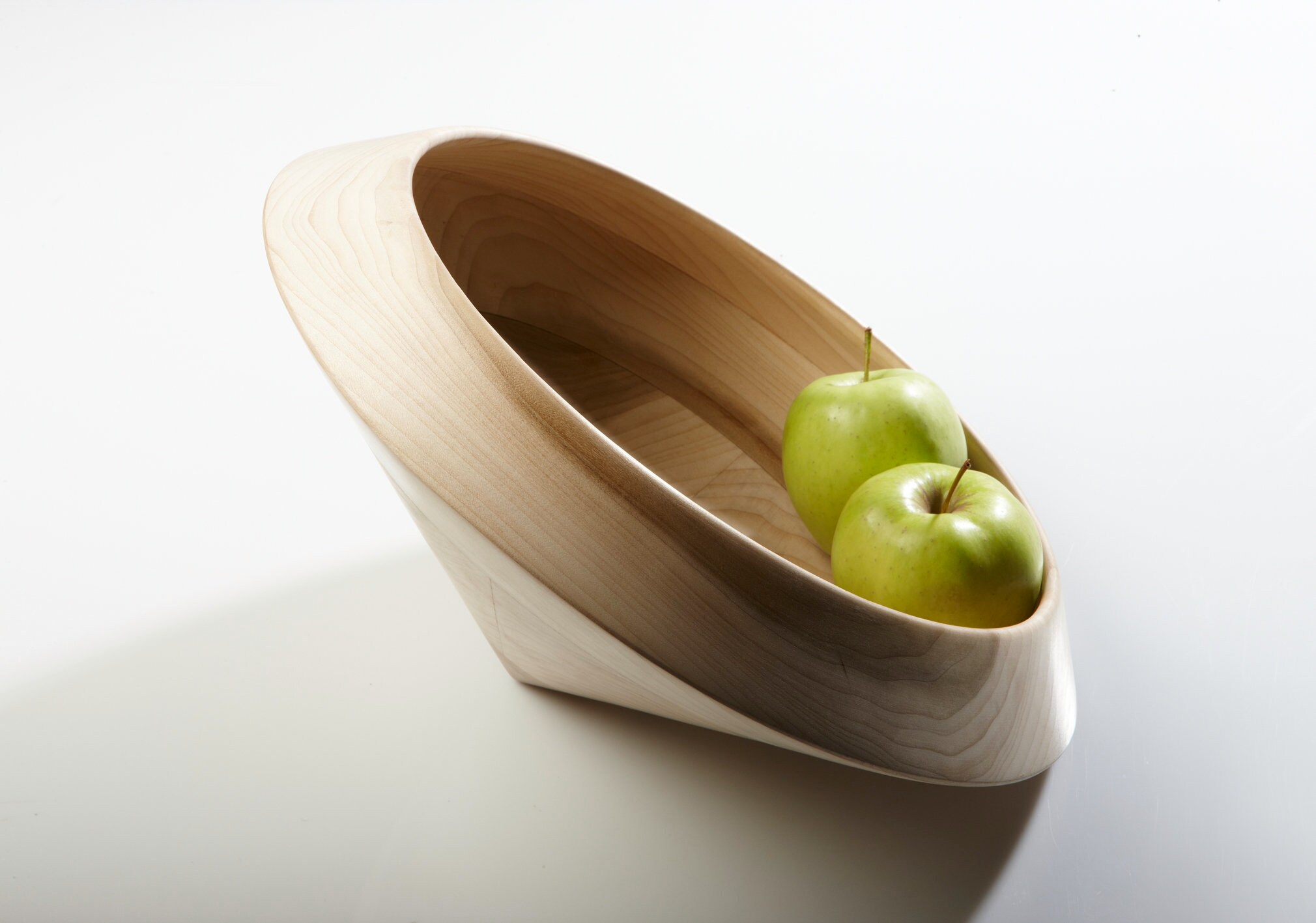 Wooden Fruit Bowl. Hand Turned Large Wooden Bowl. Wood Turning Etsy