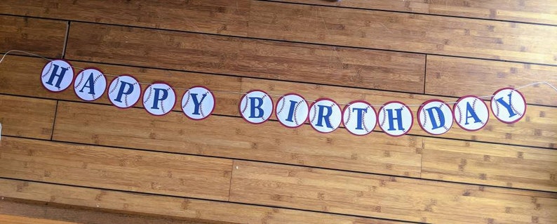 1st Birthday Banner Baseball Fabric Banner Baseball High Chair Banner Highchair Banner Baseball First Birthday Banner Baseball Birthday