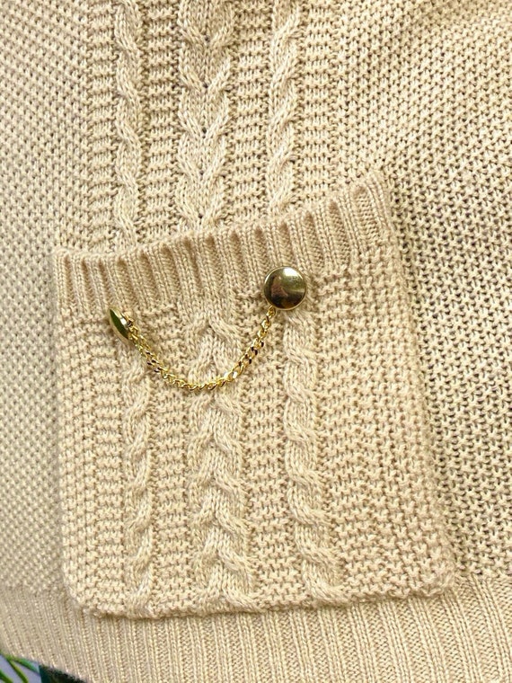 UK18/20 Vintage Plus Size Knit Cardigan XXL | 90s… - image 3