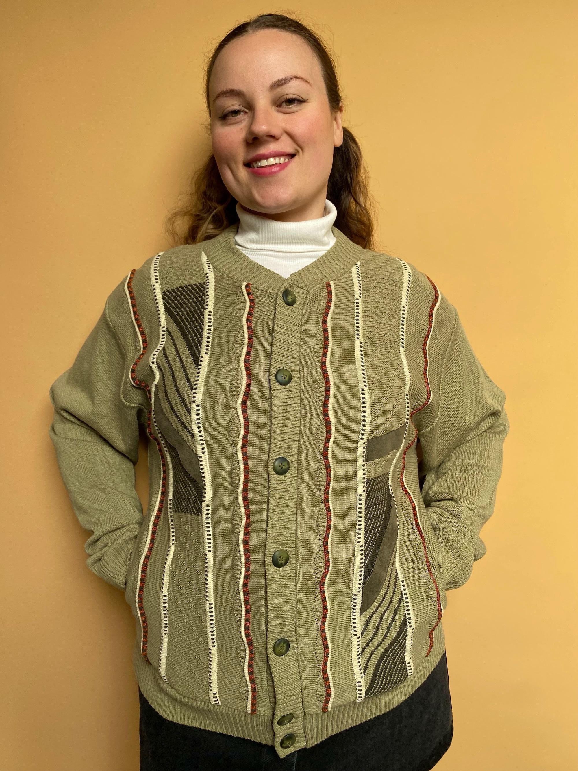 Strickjacke mit tasche