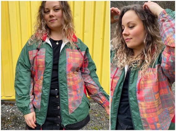 90s windbreaker plus size outlet