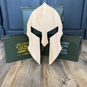 Unfinished Spartan Helmet