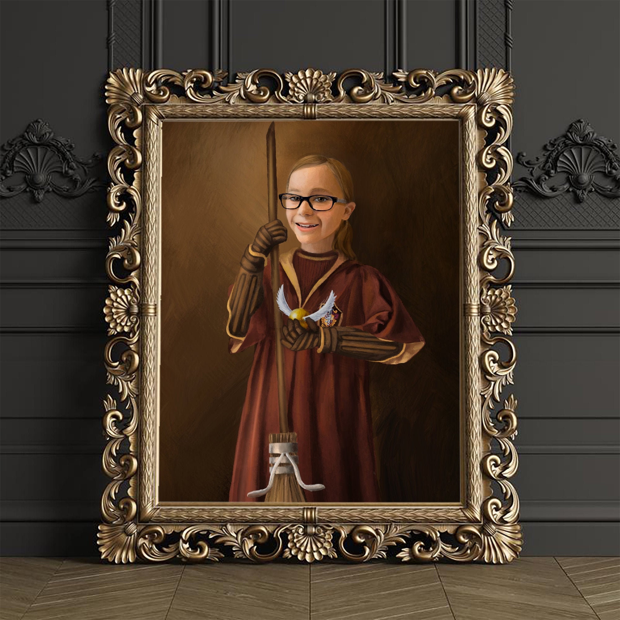 Unique Harry Potter Christmas Gifts A Custom Portrait In Etsy