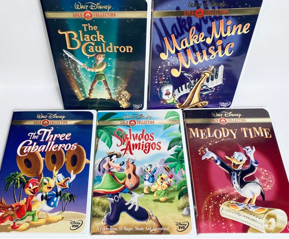 5 Rare Disney Gold Collection Dvds / the Three Caballeros - Etsy 5 Rare Disney Gold Collection Dvds / the Three Caballeros - Etsy
