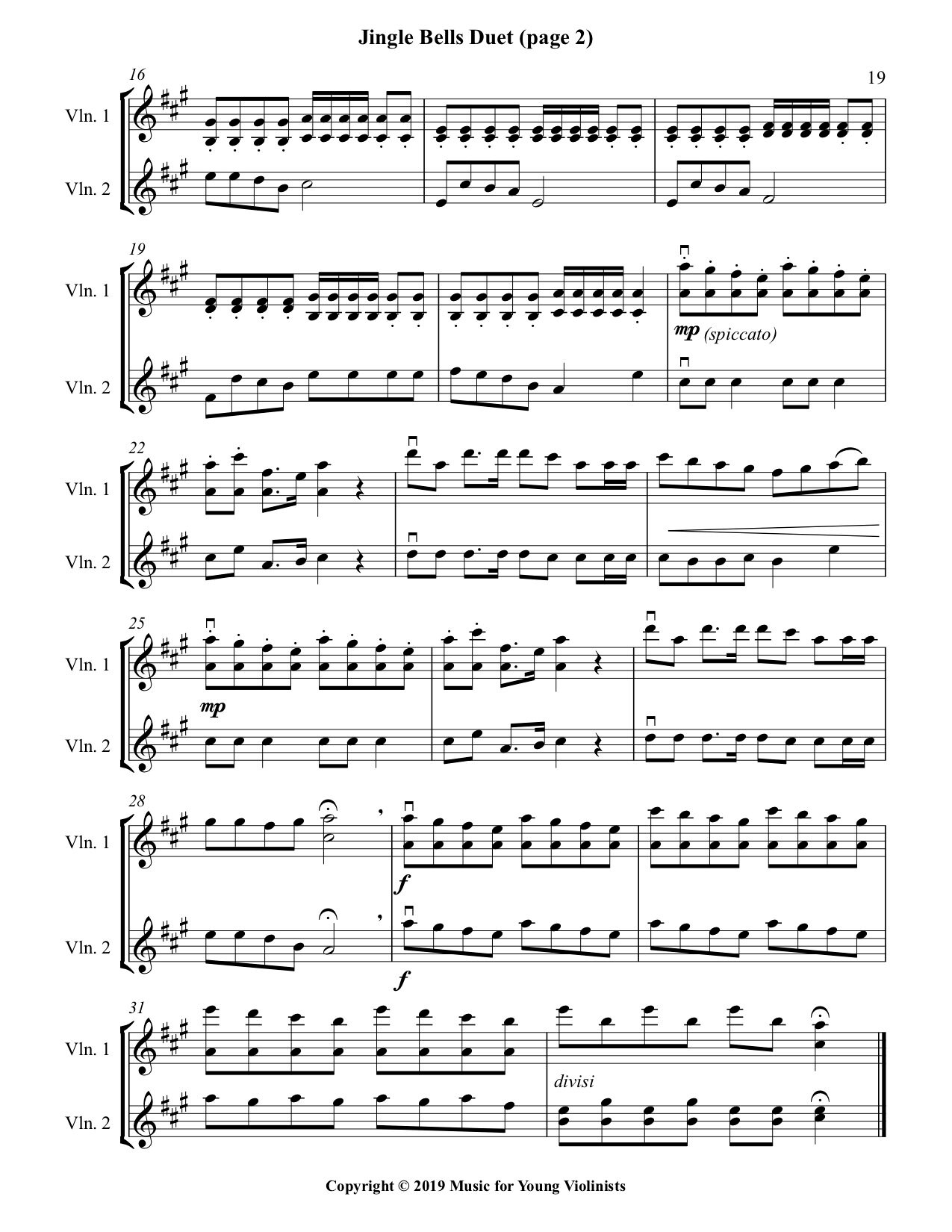 Christmas Music for Violin PDF | Etsy